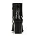 Naturalizer Womens Kalina Bootie Fashion Ankle Boot Black Leather 7.5 WW