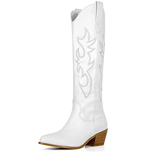 Comparison of Best Cowgirl Boots Knee High Top Picks 2023 Reviews