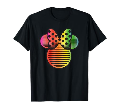 Disney Minnie Mouse Rainbow Gradient T-Shirt