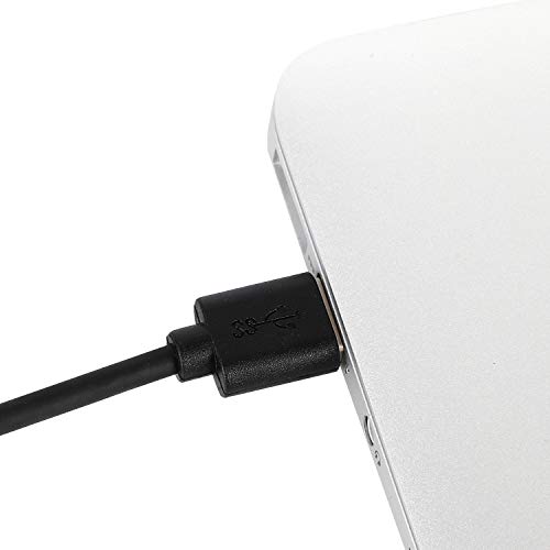 Easy Hood USB 3.0 A to USB C Cable Right Angle 3M 90 Degree Type C Charging and Data Transfer Cable for Sony A7IV A7R IV A7III A7RIII Nikon Z6 Z7,EOS R RP PowerShot G7X Mark III Fuji X-T3 X-T4