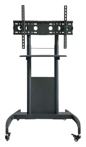 Soporte móvil para TV con ruedas y estante ajustable miniatura 1