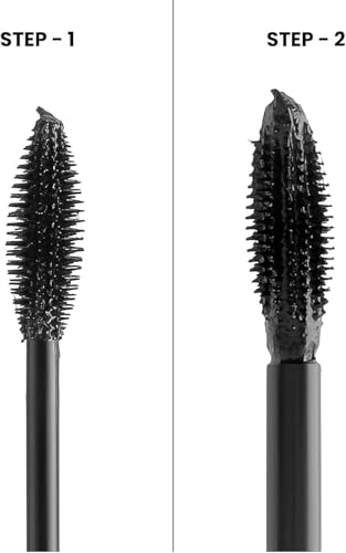 Image of Glam Goddess Double Trouble Volumizing and Lengthening Mascara | 2-in-1 Mascara for Women | Long Lasting (15 ml) (Black)