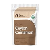 Organic Ceylon Cinnamon Powder, 1 lb | Premium Sri Lanka Source | Sweet & Earthy Flavor | Great for Baking, Cooking & Drinks | Additive Free, Non-GMO, Bulk Supply
