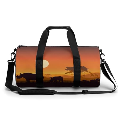 Sac de sport gym rhinocéros sac de voyage duffel bag randonnée camping 45cm