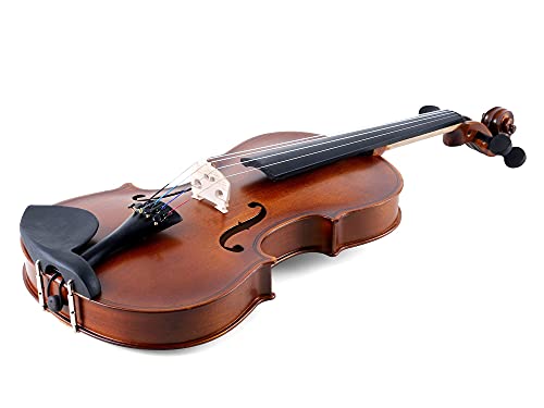 Aileen Geige Kinder 4/4, Violine Lernen Anfänger Set für Erwachsene mit Exklusive patentierte Griffbrettaufkleber
