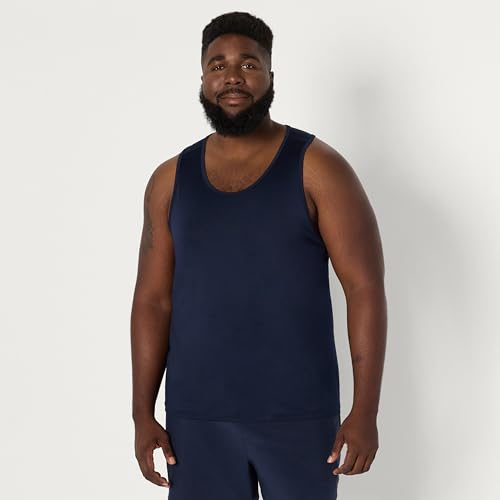 Image of Amazon Essentials Men's Quick Dry Tech Stretch Active Sleeveless Gym Tank Top Workout Shirt