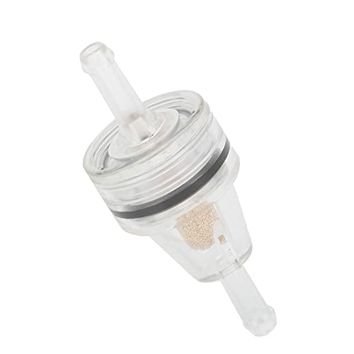 Filtro de gás em linha, substituição de filtro de combustível transparente universal para motociclet