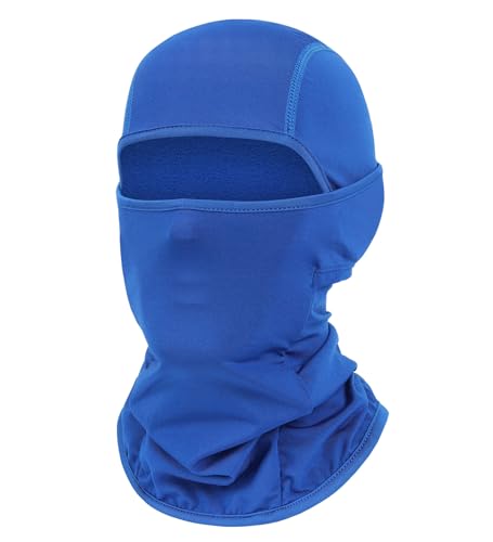 Blue Winter Ski Mask for Men Women Balaclava Face Mask Warm Head Mask Windproof Shiesty Mask for Cold Weather Motorcycle Helmet