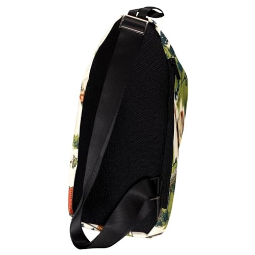 Sac à dos à bandoulière multicolore au design compact de voyage - 2