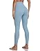 Colorfulkoala Women's Buttery Soft High Waisted Yoga Pants Full-Length Leggings (S, Ice Blue)