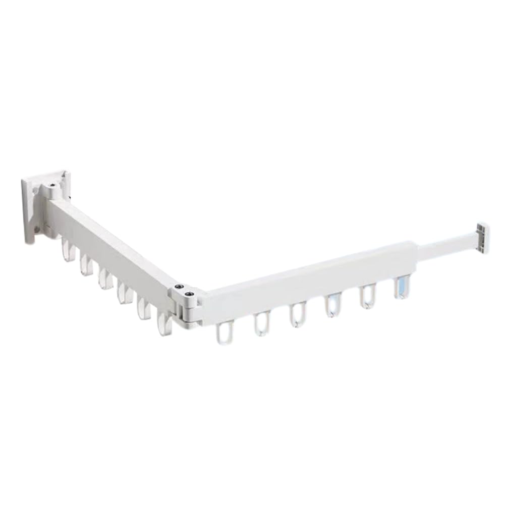 Rack de séchage de vêtements pour balcon et buanderie gain de place discret
