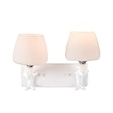 Matériau : Corps de lampe en résine, design simple et soigné, élégant et raffiné. Abat-jour en verre. Matériaux en verre de haute qualité sélectionnés, transmission lumineuse uniforme et douce, facile à nettoyer, économie d'énergie et respect de l'environnement.