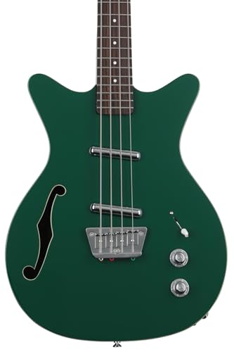 Danelectro Fifty Niner Short-scale Bass Guitar - Jade Top
