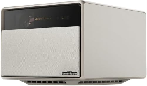 XGIMI Horizon Ultra Videoprojecteur 4K Dolby Vision, Dual Light, ISA 3.0, 2300 Lumens ISO, Android TV 11, Haut-Parleurs 2x12w Harman Kardon, Zoom Optique, Cinéma Domestique, Wi-FI et Bluetooth