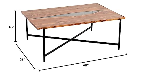 Alaterre-Furniture-Rivers-Edge-48-Acacia-Wood-and-Acrylic-Coffee-Table Alaterre Furniture Rivers Edge 48 Acacia Wood and Acrylic Coffee Table