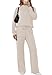 Lounge Sets for Women Womens Fall Fashion Must Haves 2025 Two Piece Set Travel Pants Teacher Outfits Sweat Matching Sets Winter Clothing Old Money Clothes 2 Piece Sweatsuits Sweatpants Loungewear