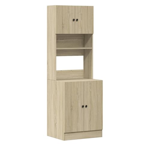 vidaXL Armoire de Cuisine chêne Sonoma 60x50x180 cm Bois d ingénierie
