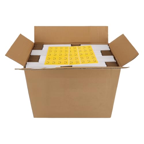 Image of HORLIMER 9x6x2 Shipping Boxes Set of 60, White Corrugated Cardboard Mailer Box for Packing Small Business