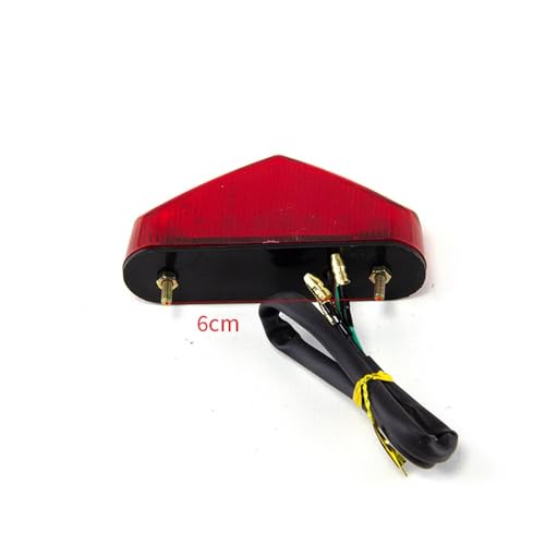 Freno luces trasero con indicadores DRL de alta visibilidad 12V para motocross y moto cross 5