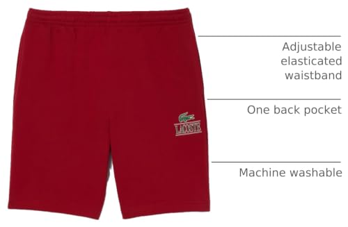 Image of Lacoste Men's Regular Fit Shorts with Adjustable Waist 4 inch