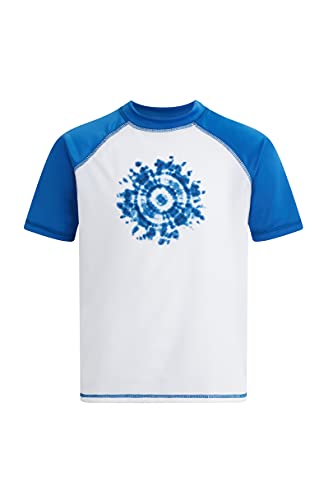 Image of Kanu Surf Girls' Karlie Rash Guard UPF 50+ Sun Protection Short Sleeve Swim Shirt