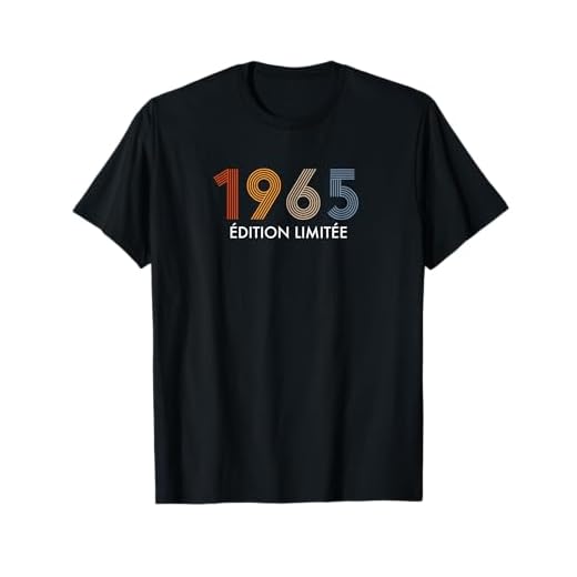 1965 Édition Limitée 60 ans anniversaire T-Shirt