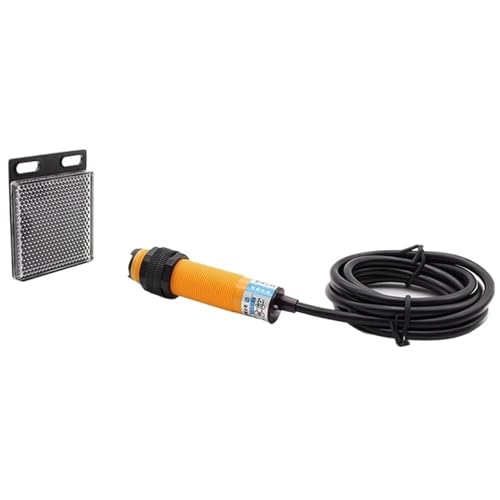 Interruptor de sensor fotoeléctrico M18 de tres cables DC y rango de 2 metros 3
