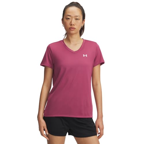 Image of Under Armour Tech Short Sleeve V-Neck Solid