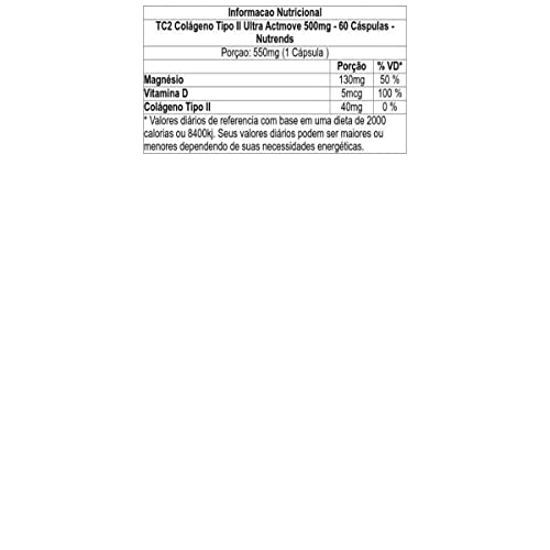 Nutrends Tc2 Ultra Actmove 60 Cápsulas