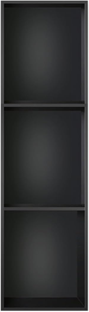 Stainless Steel Shower Niche Wall Organizer - Black 12 5x12 5x4 9in - Perfect for Shower Essentials Waterproof