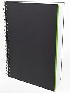 Artgecko Classy Sketchbook A4 Portrait - 80 Pages (40 Sheets) 150gsm White Cartridge Paper