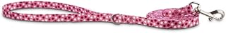 YOULY Pink Polka Dot Dog Lead, 6 ft.