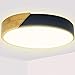 Produktbild Kimjo 24W LED Deckenleuchte Holz, 2400LM 3000K Warmweiß Deckenlampe LED Modern Rund, Ø30cm *5cm Deckenlampe Flach Ultra-dünne Deckenleuchte Wohnzimmer, für Schlafzimmer Kinderzimmer Flur Küche Balkon