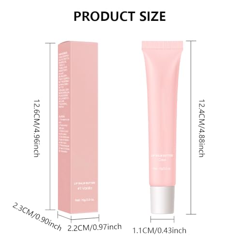 Image of FeiCuiYun Summer Lip Butter Lip Balm, Ultra-Hydrating Natural Vegan Lip Balm, Sheer-Tinted Shine & Hydration, Soothes & Softens Dry Lips Skincare, Balsamo labial hidratante #4 Cake