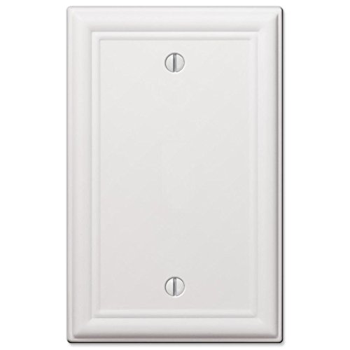 Amerelle Placa de pared Chelsea 149BW, 1 blanco, acero, blanco, 1 paquete