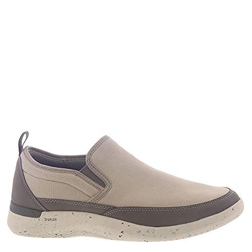 Rockport Men's Truflex Fly Slip on Mudguard Sneaker, Stone Multi, 8.5 Wide2