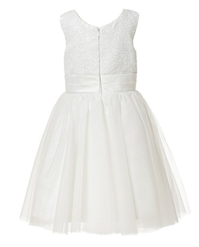 Blush Sequin Tulle Flower Girls Dress Girl Wedding Party Birthday Dress2
