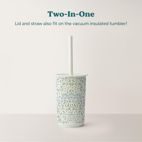 Image of REDUCE Aspen - 20oz Vacuum Insulated Glass Tumbler - Extra Wide Straw & Lid