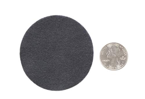 Image of Playfully Ever After Slate Gray Craft Felt Circles (2.5 Inch - 46pc)