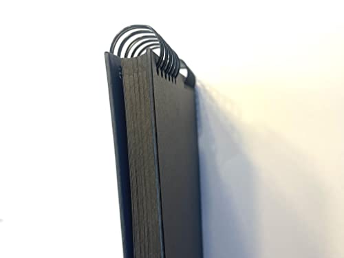 Álbum de recortes Gray Lane, 80 páginas negras, 12" x 8", ideal para manualidades, bodas y aniversarios miniatura 5