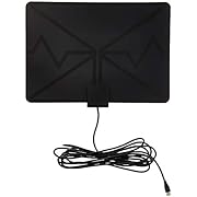 TV Antenna, Digital HDTV Antenna Indoor 70 Miles with HDTV Amplifier Signal Booster, Thicker Coaxial USB Cable-Support All Smart Television, Upgraded 2018 Version