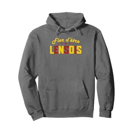 Sweat à capuche "Fier D'être Lensois"