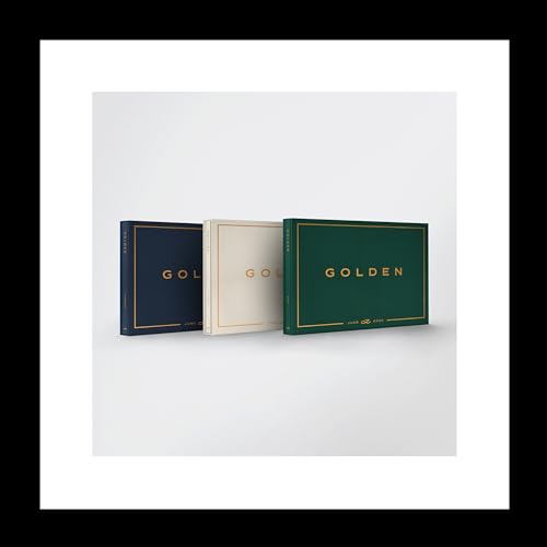 BTS Jungkook Golden 1st Solo Album Standard Random Version CD+1p Folded Poster on Pack+64p PhotoBook+2p PostCard+2p PhotoCard+2ea Symbol Sticker+Tracking Sealed JUNG KOOK