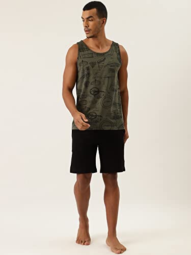 Image of Diversify Men's Cotton Blend Sleeveless Tank Tops