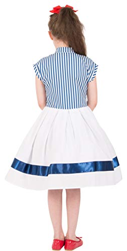 BlackButterfly Kids 'Polly' Vintage Striped Pin Up Dress4