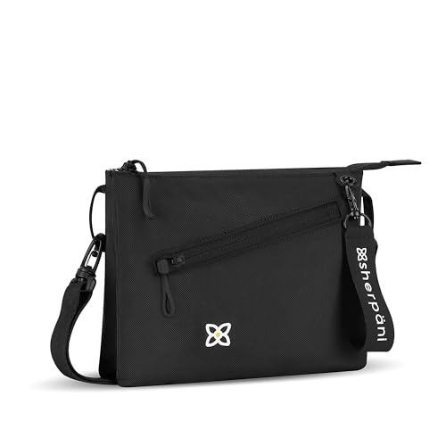 Image of Sherpani Zoom, Small Crossbody Purse, Nylon Crossbody Bag, Lightweight Cross Body Bag, Sleek Dual Pouch, Purses for Women