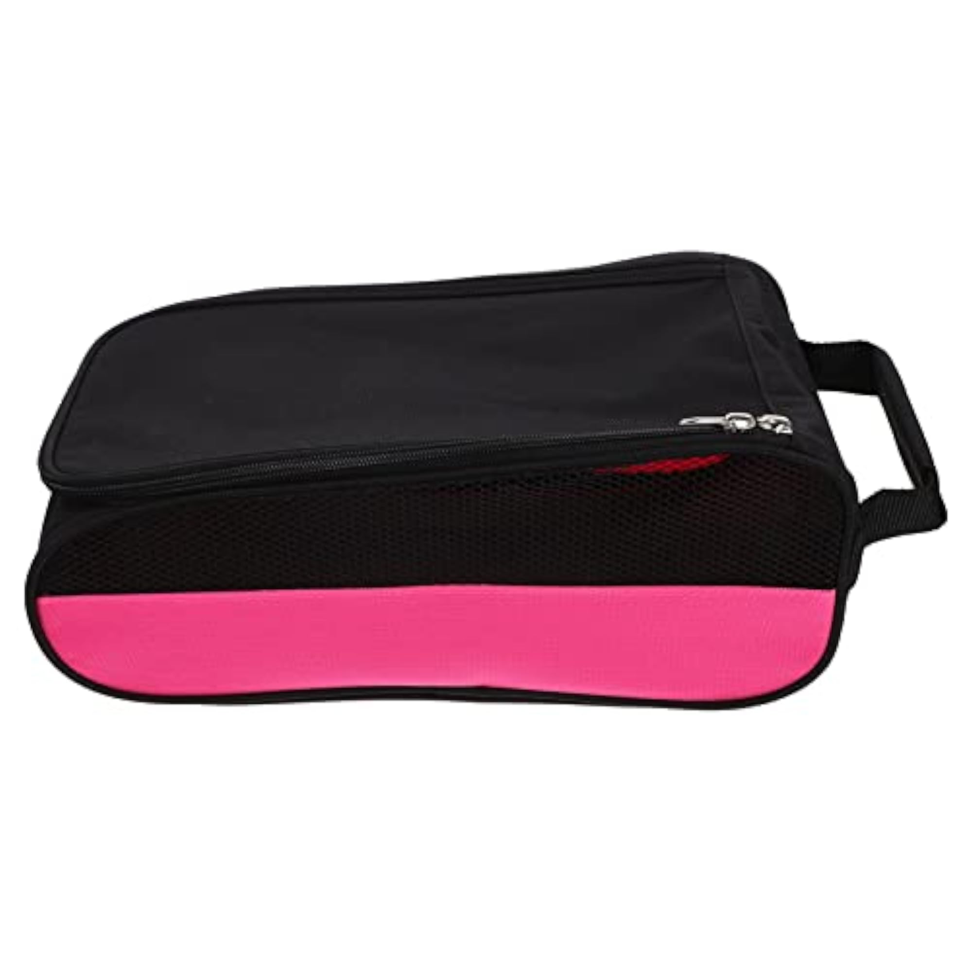 Portable Golf Shoe Storage Bag, Lightweight Zippered Holder