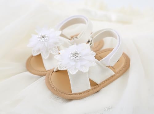 Image of Infant Baby Boys Girls Summer Sandals Party Wedding Dress Flats Shoes Newborn Crib Shoes First Walkers Prewalkers 0-18 Months