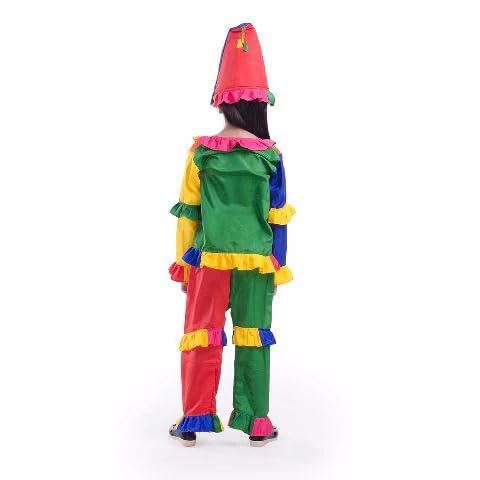 Image of joker dress for kids Clown fancy dress Costume, Halloween Joker Costumes Children circus clown Cosplay Kids