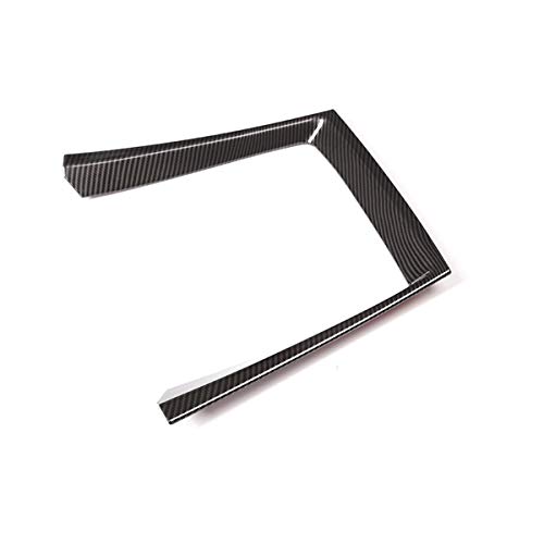 Marco de cubierta para portavasos interior estilo fibra de carbono para BMW X5 E70 2008-2013 miniatura 1